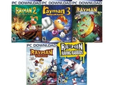 Rayman Power Pack (2, 3, Legends, Origins, Raving Rabbids) [Online Game Codes]