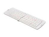 Verbatim 97872 White Bluetooth Wireless Mobile Keyboard for iPhone, iPod Touch, iPad, iPad2 and Other Tablets