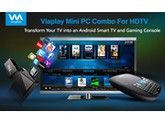 Viaplay Via-TV T1H1 Android mini PC Smart TV stick dongle box Dual Core Cortex-A9 1.6Ghz CPU- Google Android 4.2.x HDMI streaming Home media player- 1080P full