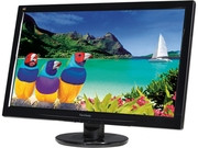 ViewSonic VA2445m-LED VA2445m-LED Black 24" 5ms Widescreen LED Backlight LCD Monitor Built-in Speakers