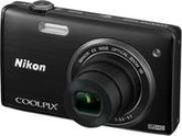Nikon COOLPIX S5200 32161 Black 16MP 26mm Wide Angle Digital Camera