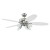 Panorama Chrome Ceiling Fan With Light -  52 Inch