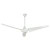 White Industrial Ceiling Fan - 60 Inch