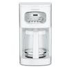 12-Cup Programmable Coffeemaker-White