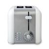 2-Slice Compact Toaster - White Stainless