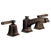 Boardwalk 2 Handle Widespread Bathroom Faucet - Mediterranean Bronze Finish