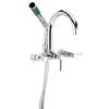 Chrome 7 In. Center Tub Mounted Faucet
