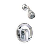 Seva 1-Handle 1-Spray Shower Only Tim Kit in Polished Chrome (Valve not included)