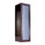 14 Inch W x 45 Inch H Solid Wood Reversible Door Wall Linen Cabinet in Walnut Finish