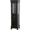 Andover 18 In. W x 16 In. D x 65 In. H Linen Tower in Antique Black