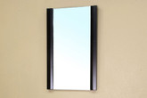 Bexhill 32 In. L X 20 In. W Solid Wood Frame Wall Mirror in Black