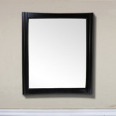 32 In. Wood Frame Mirror