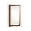 The Linden 25 Inches Mirror in Dove White