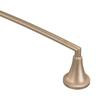 Brushed Bronze Icon 24 Inch Towel Bar