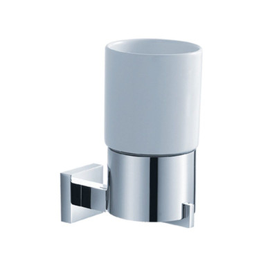 Aura Bathroom Accessories - Wall-Mounted Ceramic Tumbler Holder