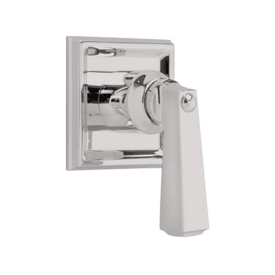 Town Square 1-Handle Diverter Valve Trim Kit in Satin Nickel with Metal Lever Handle (Valve Not Included)