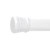 40 In. Tension Rod / Shower Stall - White