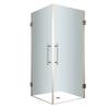 Vanora 38 In. x 38 In. x 72 In. Completely Frameless Square Shower Enclosure in Chrome