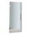 Cascadia 22 In. x 72 In. Completely Frameless Hinged Shower Door in Chrome