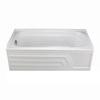 Colony 5-1/2 feet Acrylic Bathtub with Right-Hand Drain in White