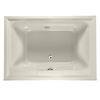 Town Square 5 feet Acrylic Bath Tub with Center Drain in Linen
