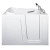 E-Series Soaking 48 Inch. X 30 Inch. Walk In Tub In White With Right Drain