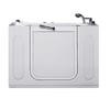 50 Inch Walk-In Whirlpool Bath Tub with Right Drain in White