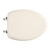 Standard Collection Elongated Closed Front Toilet Seat in Linen