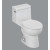 The Corina One Piece 1.6 Gal. Elongated Toilet (Toilet Seat not Included)