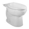 H2Option Siphonic Dual Flush Elongated Toilet Bowl Only in White