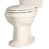 Standard Collection Elongated Toilet Bowl Only with Seat in Linen