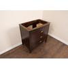 35 In Single Sink Vanity in Sable Walnut Cabinet Only