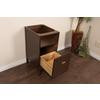 16 In. Cabinet-Wood-Sable Walnut