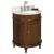 30 Inch W x 20 Inch D Solid Wood Framed Vanity Base in Cherry Finish