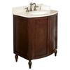 32 Inch W x 22 Inch D Solid Wood Vanity Base in Antique Cherry Finish