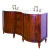 59 Inch W x 21 Inch D Solid Wood Vanity Base in Antique Cherry Finish