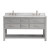 Brooks 60 In. Vanity Cabinet Only in Chilled Gray