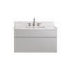 Tribeca 36 In. Vanity Cabinet Only in Chilled Gray