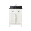 Hamilton 24 In. Vanity Cabinet Only in French White