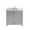 Modero 36 In. Vanity Cabinet Only in Chilled Gray