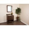 30 In. Single Sink Vanity in Sable Walnut with Quartz Top In Taupe