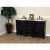 Cambria Tr 62 In. Double Vanity in Dark Mahogany with Marble Vanity Top in Travertine