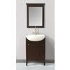 23 Inches Magnolia Single Sink Vanity with Mirror (Faucet not included)
