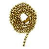 Brass Beaded Chain with Connector - 36 Inch (91.4 cm)