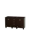Acclaim 60 In. Double Vanity Cabinet only in Espresso