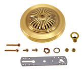 Bright Brass Deluxe Canopy Kit