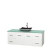Centra 60 In. Single Vanity in White with Green Glass Top with Black Granite Sink and No Mirror