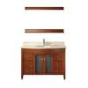 Alba 48 Classic Cherry / Beige Vanity Ensemble with Mirror and Faucet