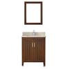 Jackie 28 Classic Cherry / Beige Ensemble with Mirror and Faucet