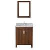 Jackie 28 Classic Cherry / Carrera Ensemble with Mirror and Faucet